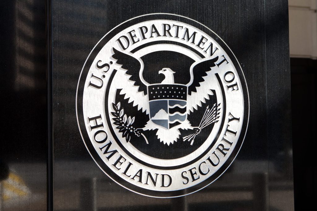 U.S. Department Homeland Security